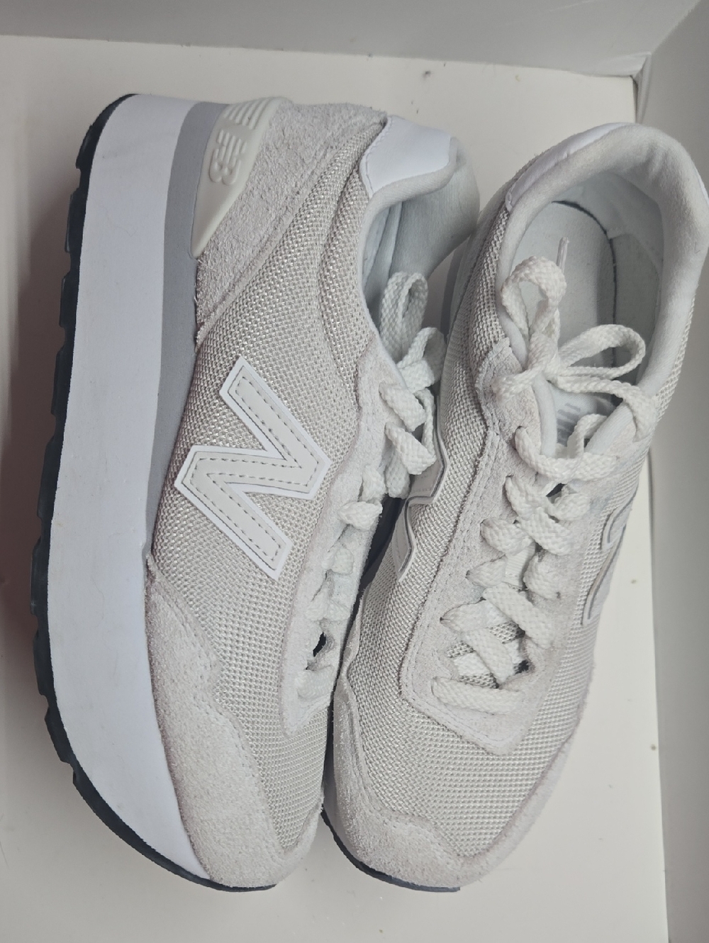 New Balance Women's 515H Classics Sneakers 7.5 in Sea Salt